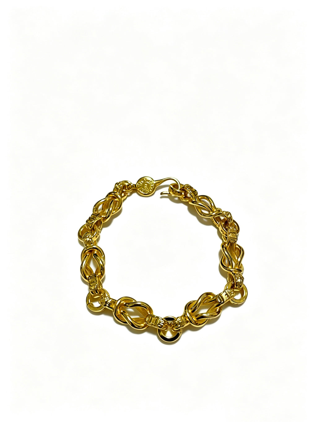 Chrome Hearts Gold-Tone Rounded Chain Bracelet - album image 1