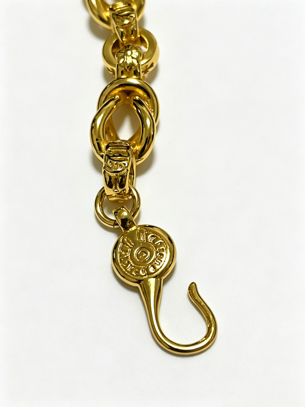 Chrome Hearts Gold-Tone Rounded Chain Bracelet - album image 5
