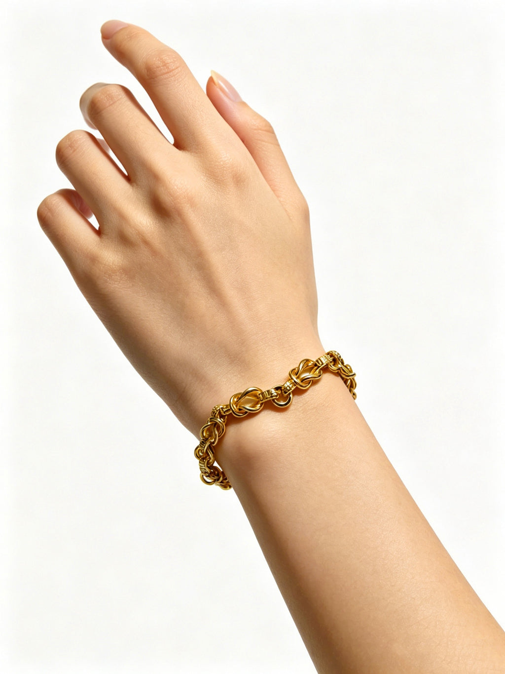 Chrome Hearts Gold-Tone Rounded Chain Bracelet - album image 9