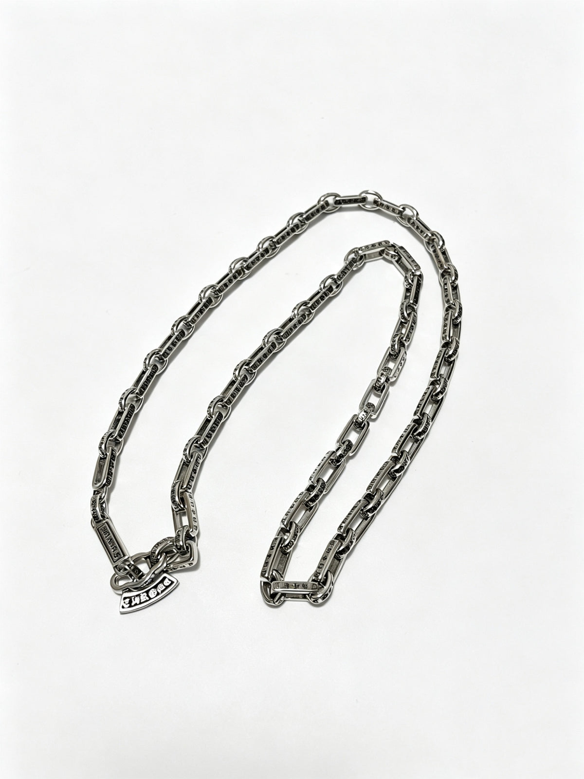 Chrome Hearts Cross Fleur-de-Lis Pendant Antiqued Necklace - album image 2