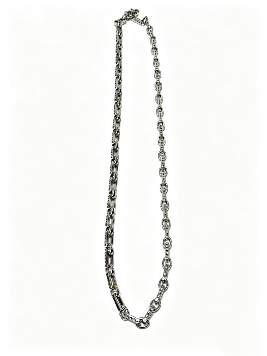Chrome Hearts Cross Fleur-de-Lis Pendant Antiqued Necklace - album image 3