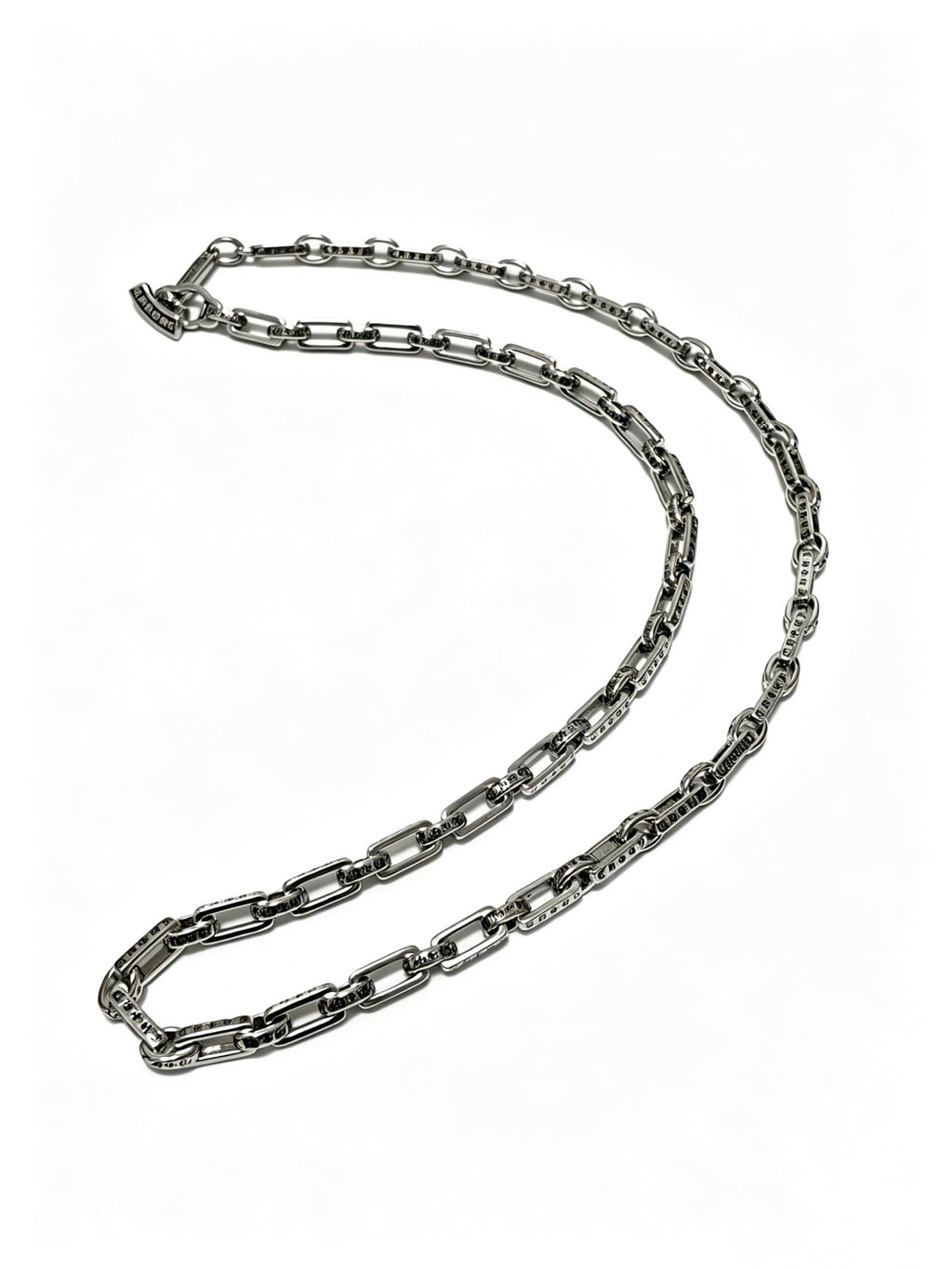 Chrome Hearts Long Silver-Tone Open Link Necklace - album image 1