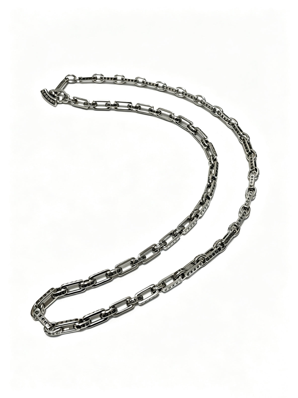 Chrome Hearts Long Silver-Tone Open Link Necklace - album image 1