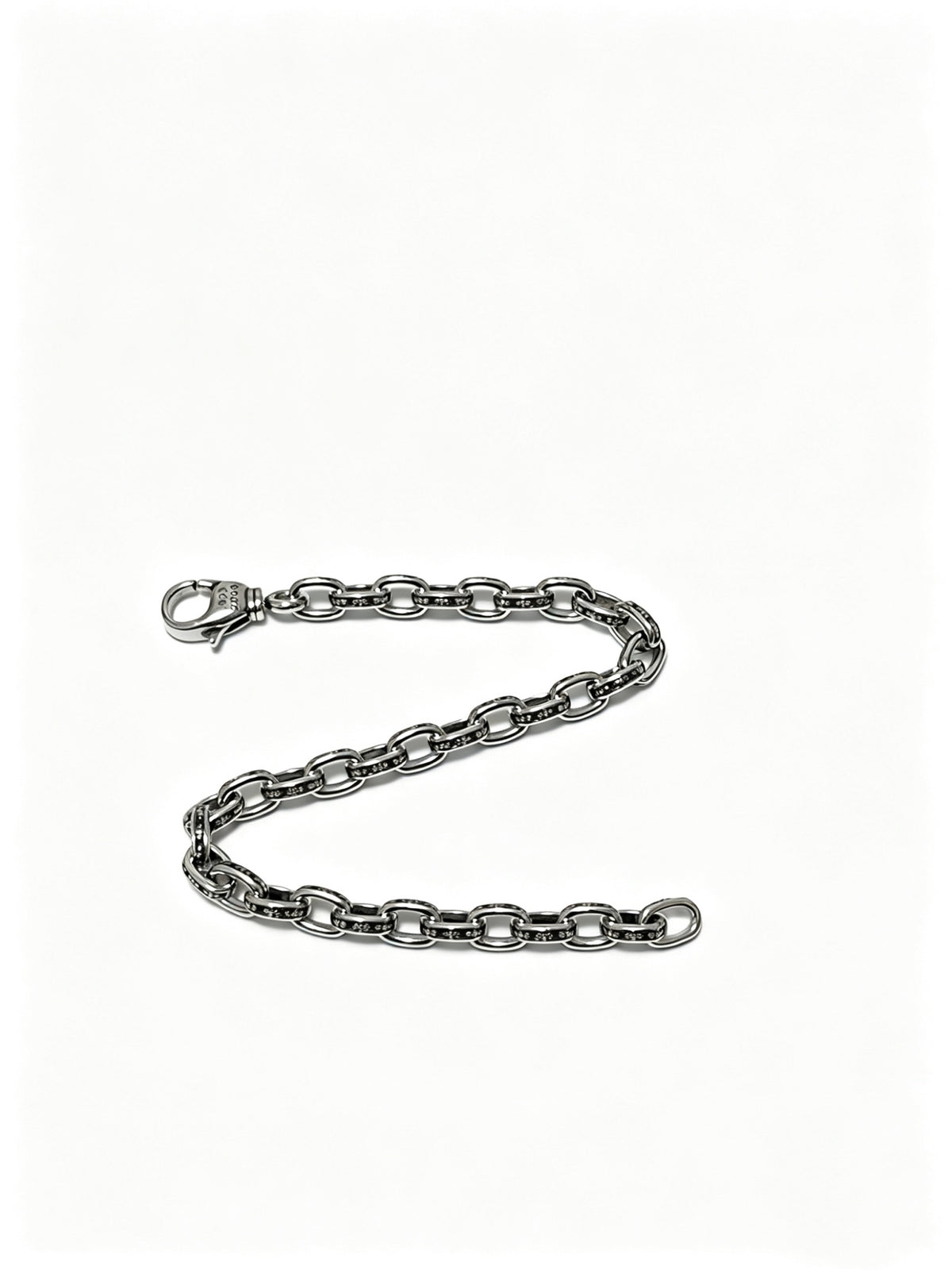 Chrome Hearts Cross Fleur-de-Lis Antiqued Polished Bracelet - album image 3
