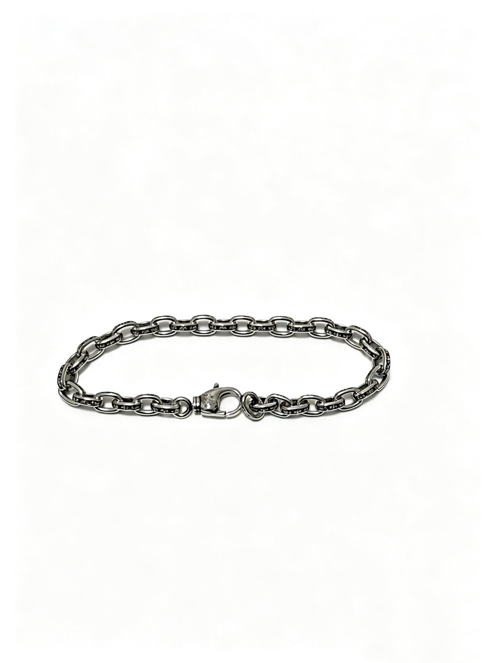 Chrome Hearts Cross Fleur-de-Lis Antiqued Polished Bracelet - album image 1