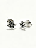Chrome Hearts Mini Cross Flower Stud Earrings - album image 1