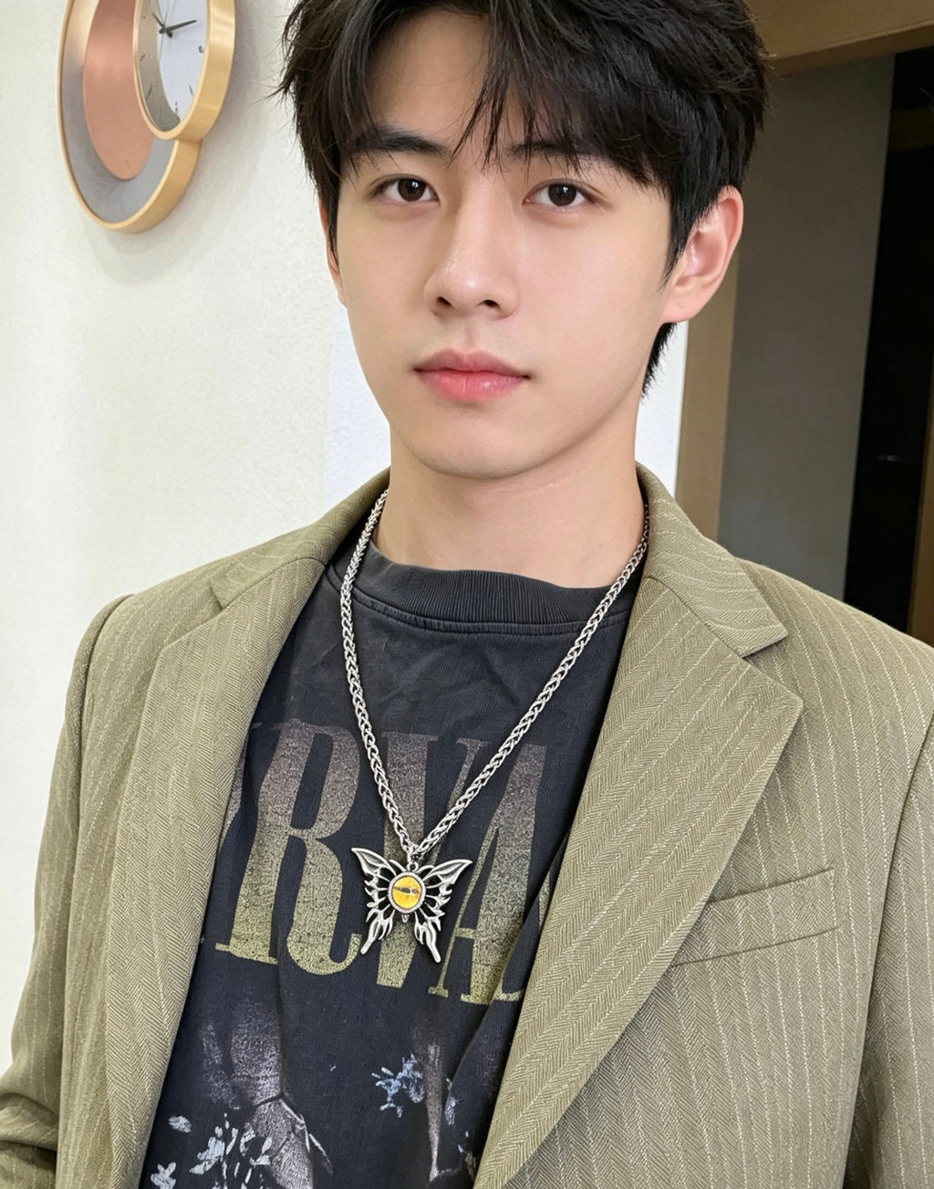 Gucci Anger Forest Interlocking G Antiqued Chain Necklace - album image 6