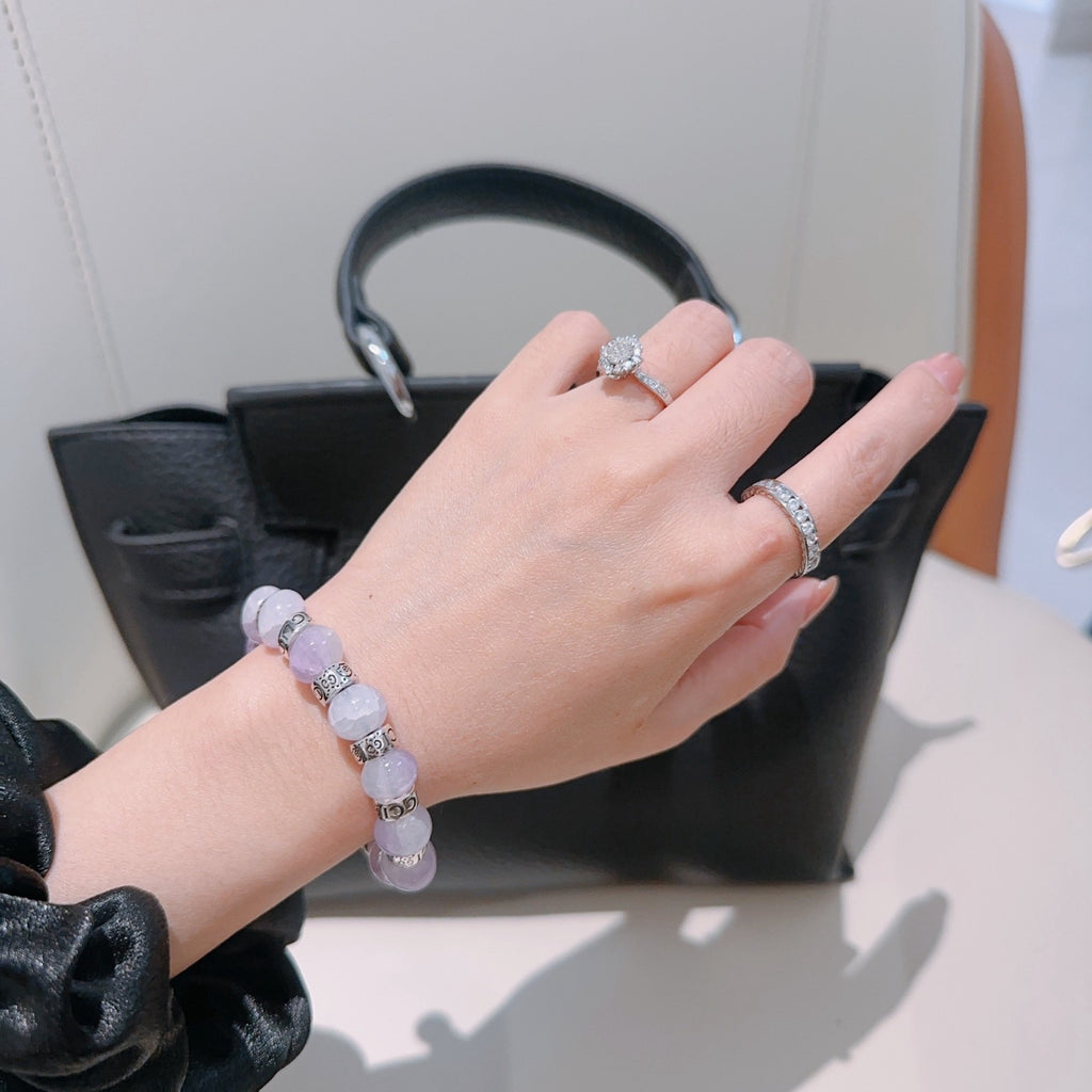 Gucci Anger Forest Interlocking G Amethyst Crystal Accent Antiqued Bracelet - album image 6