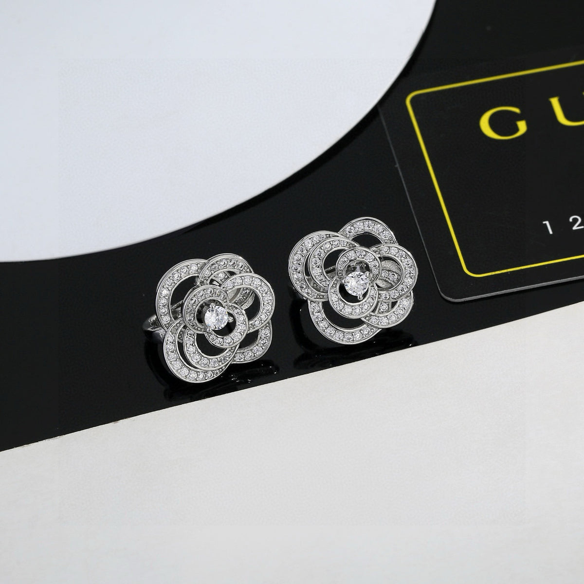 Chanel Camellia Stud Earrings - album image 1