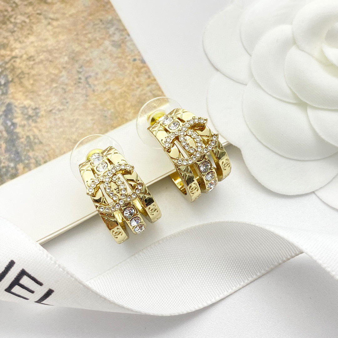 Chanel Diamond-Shape Earrings - album image 1