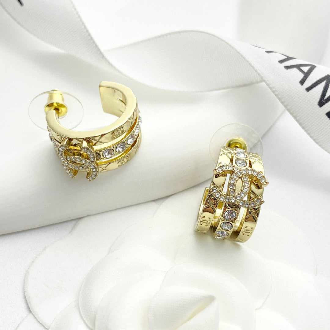 Chanel Diamond-Shape Earrings - album image 6