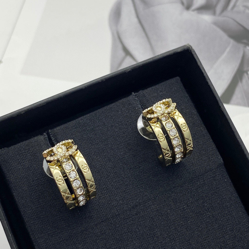 Chanel Diamond-Shape Earrings - album image 5