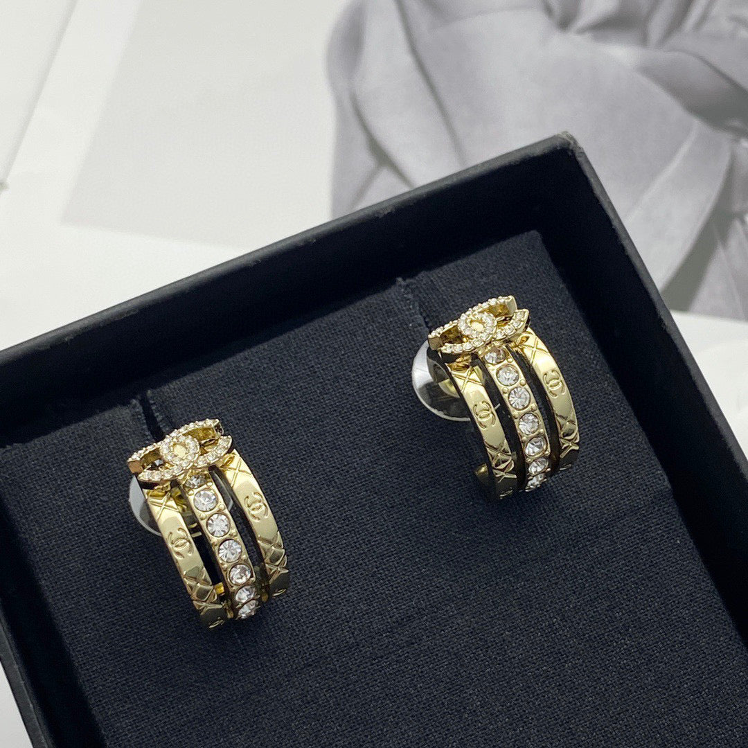 Chanel Diamond-Shape Earrings - album image 5