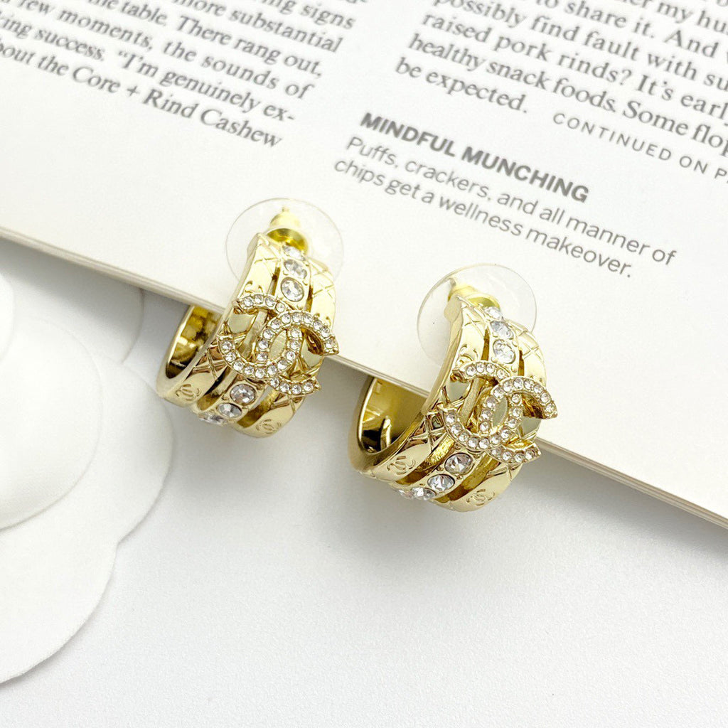 Chanel Diamond-Shape Earrings - album image 3