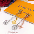 Louis Vuitton Rose Gold-Tone Silver-Tone Gold-Tone Tassel Earrings - album image 1