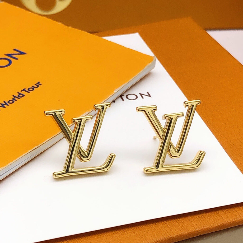 Louis Vuitton LV Letter Polished Earrings - album image 6