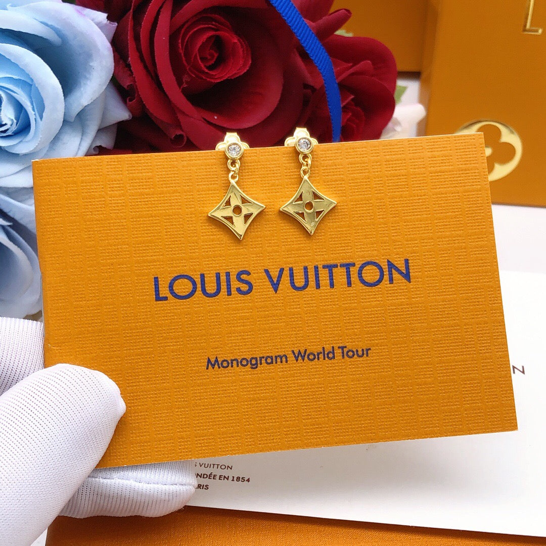Louis Vuitton Monogram Polished Mini Earrings - album image 8