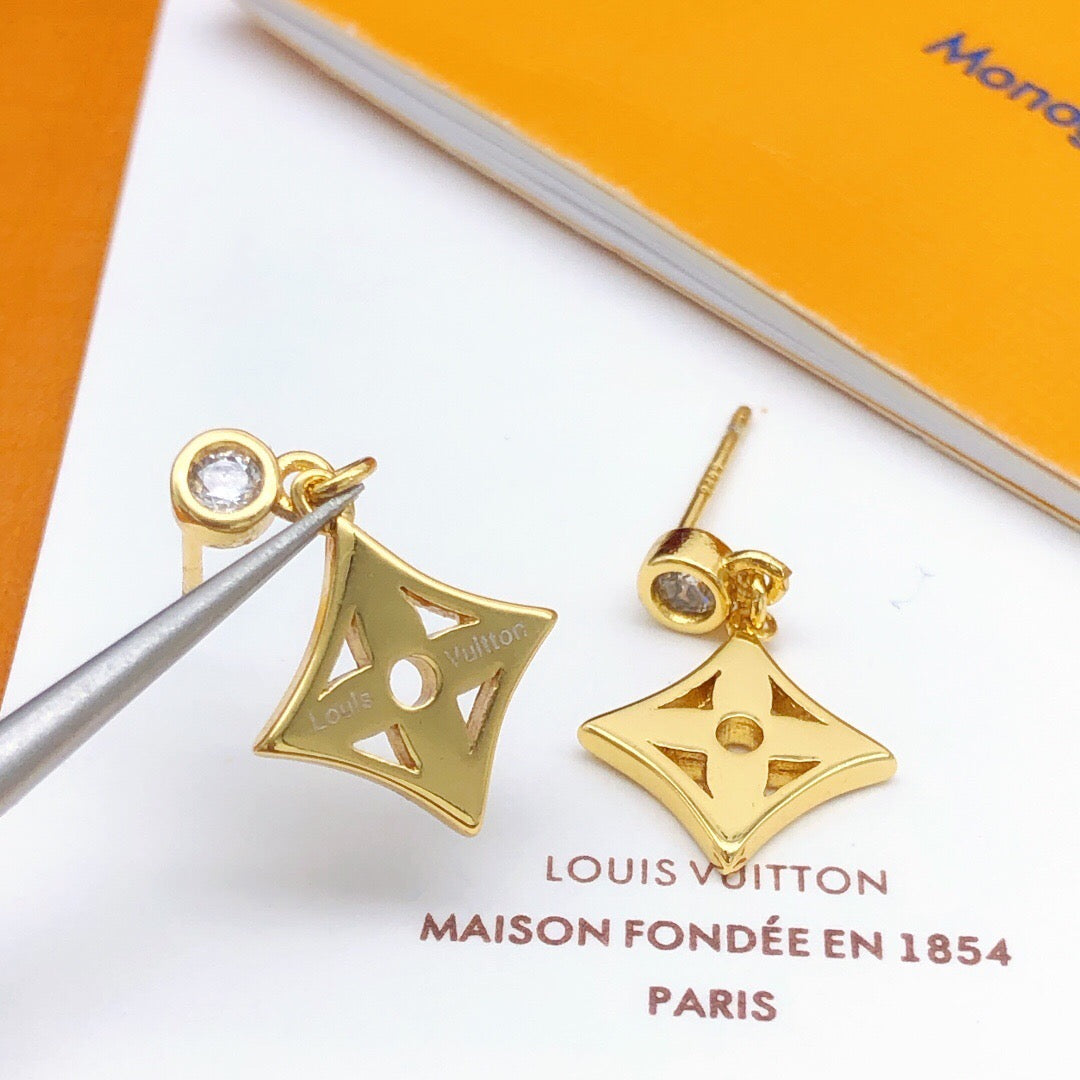 Louis Vuitton Monogram Polished Mini Earrings - album image 3