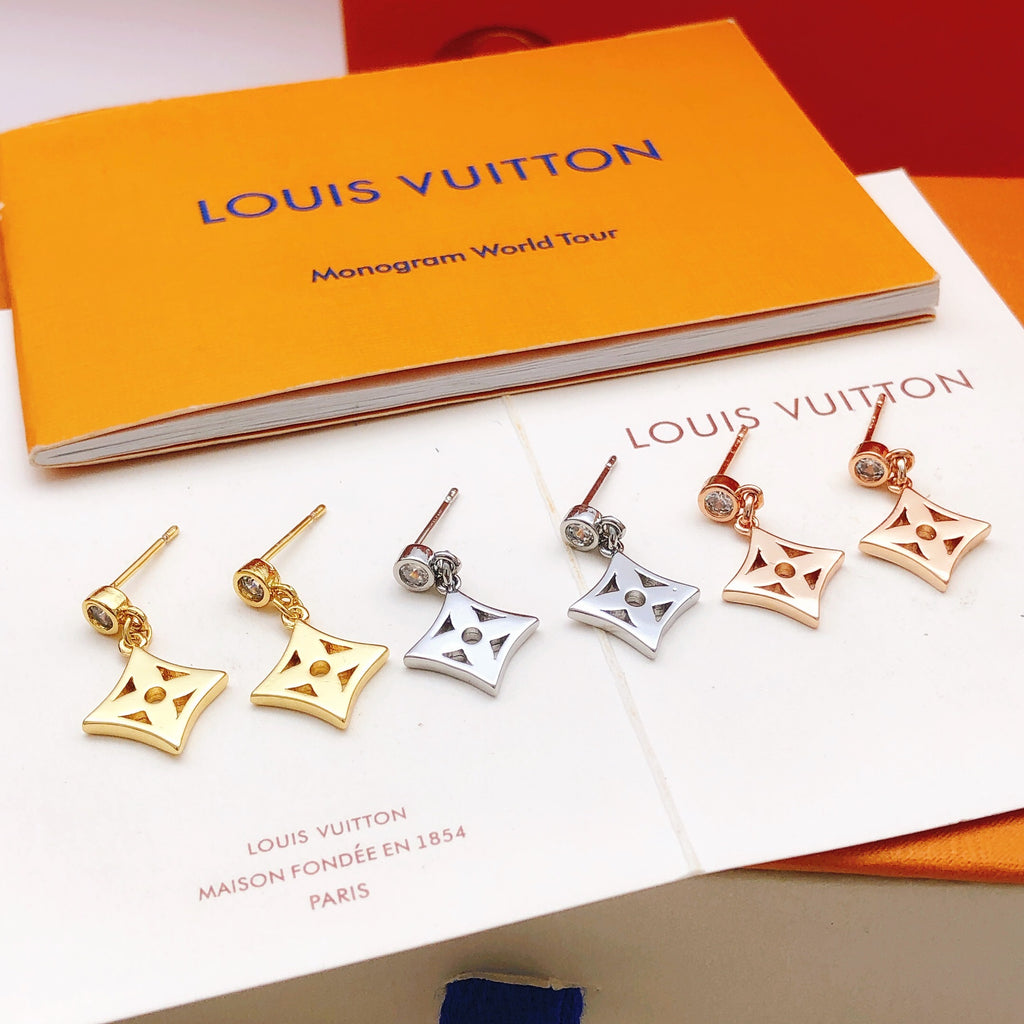 Louis Vuitton Monogram Polished Mini Earrings - album image 9