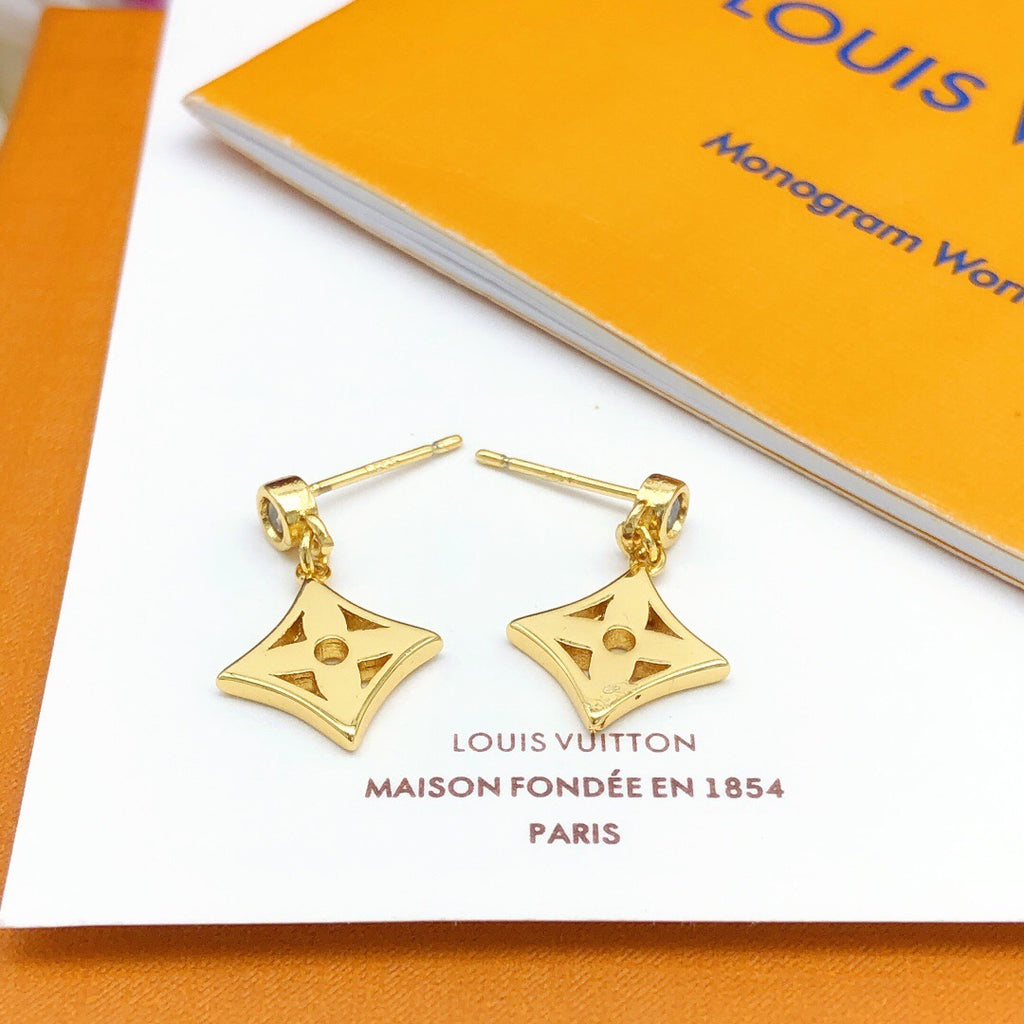 Louis Vuitton Monogram Polished Mini Earrings - album image 1