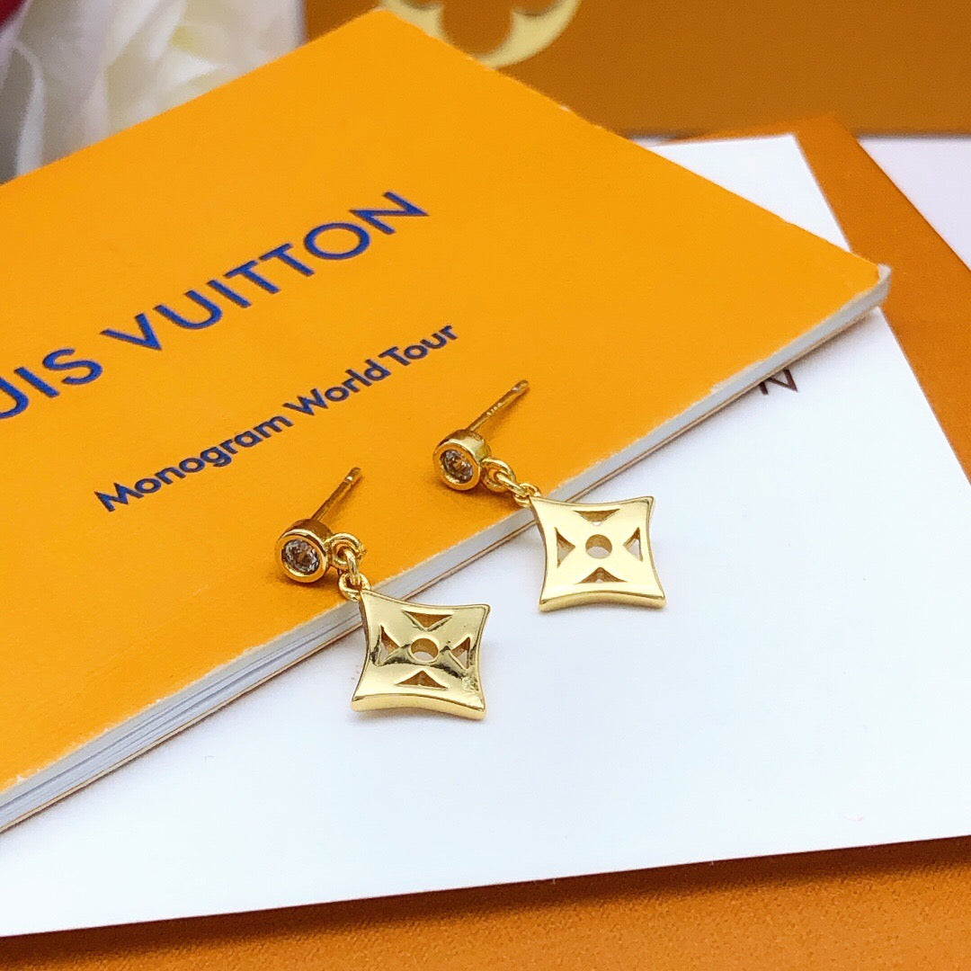 Louis Vuitton Monogram Polished Mini Earrings - album image 2
