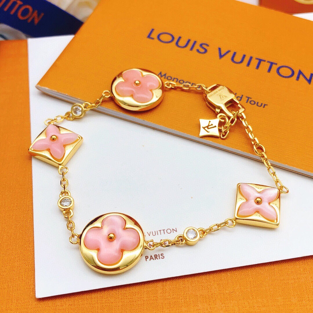 Louis Vuitton Pink Monogram Bracelet - album image 4