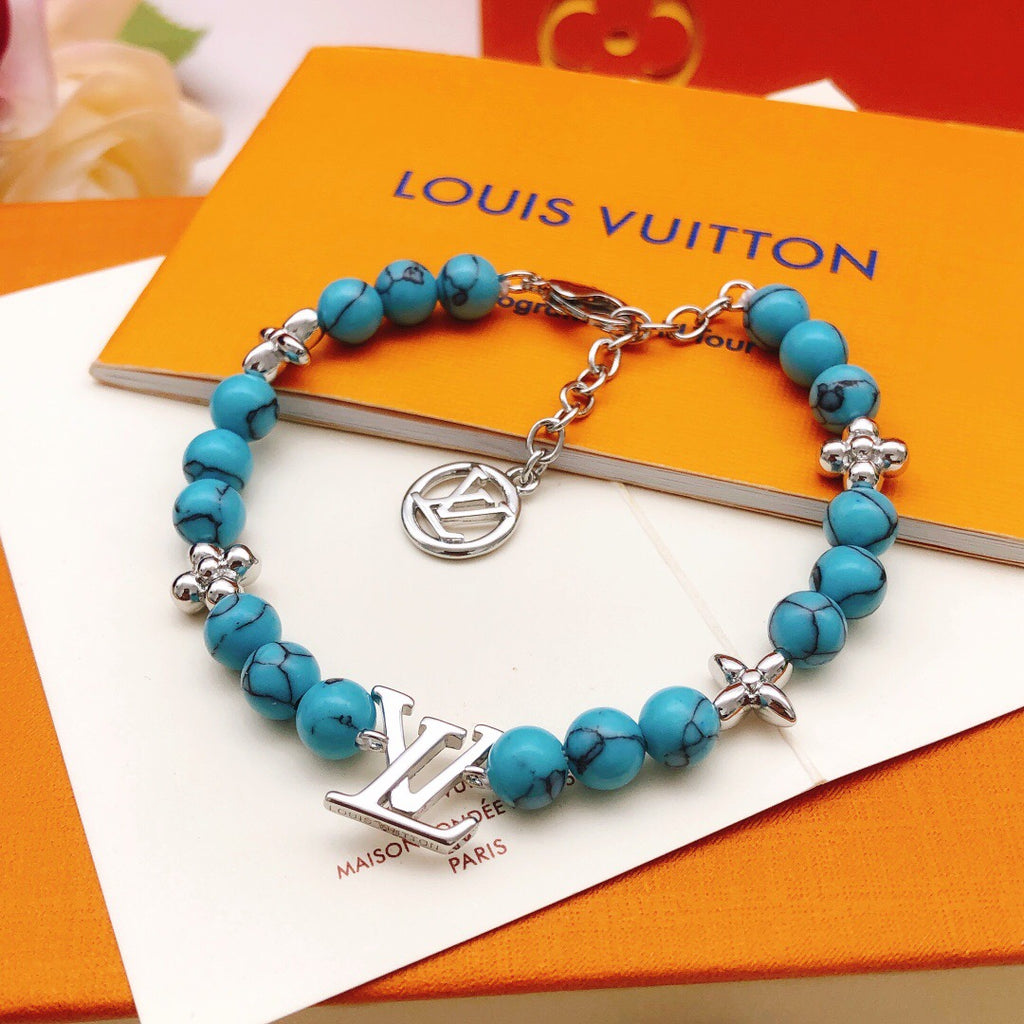 Louis Vuitton Blue Pearl Bracelet - album image 1