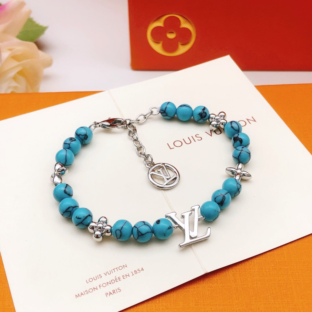 Louis Vuitton Blue Pearl Bracelet - album image 3