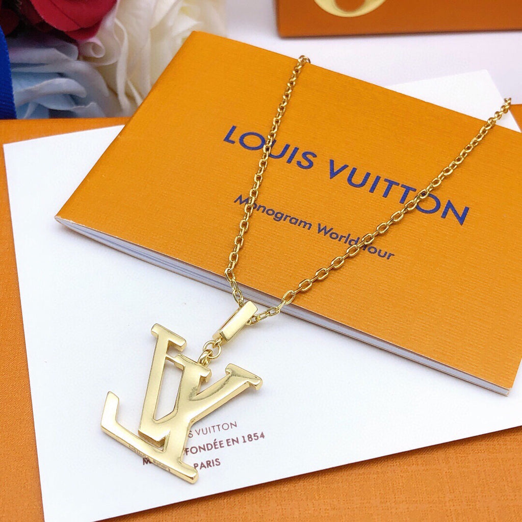Louis Vuitton Multicolor Crystal Accent Necklace - album image 2