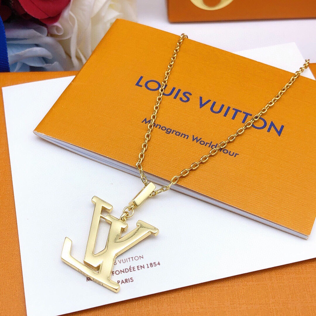 Louis Vuitton Multicolor Crystal Accent Necklace - album image 2