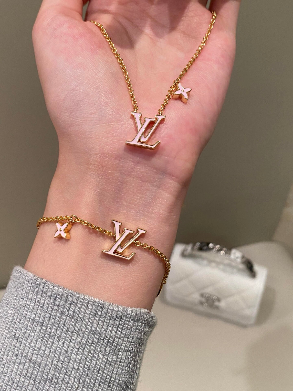 Louis Vuitton Pink Necklace - album image 9