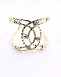 Chanel Gold-Tone Openwork CC Brooch - album image 1