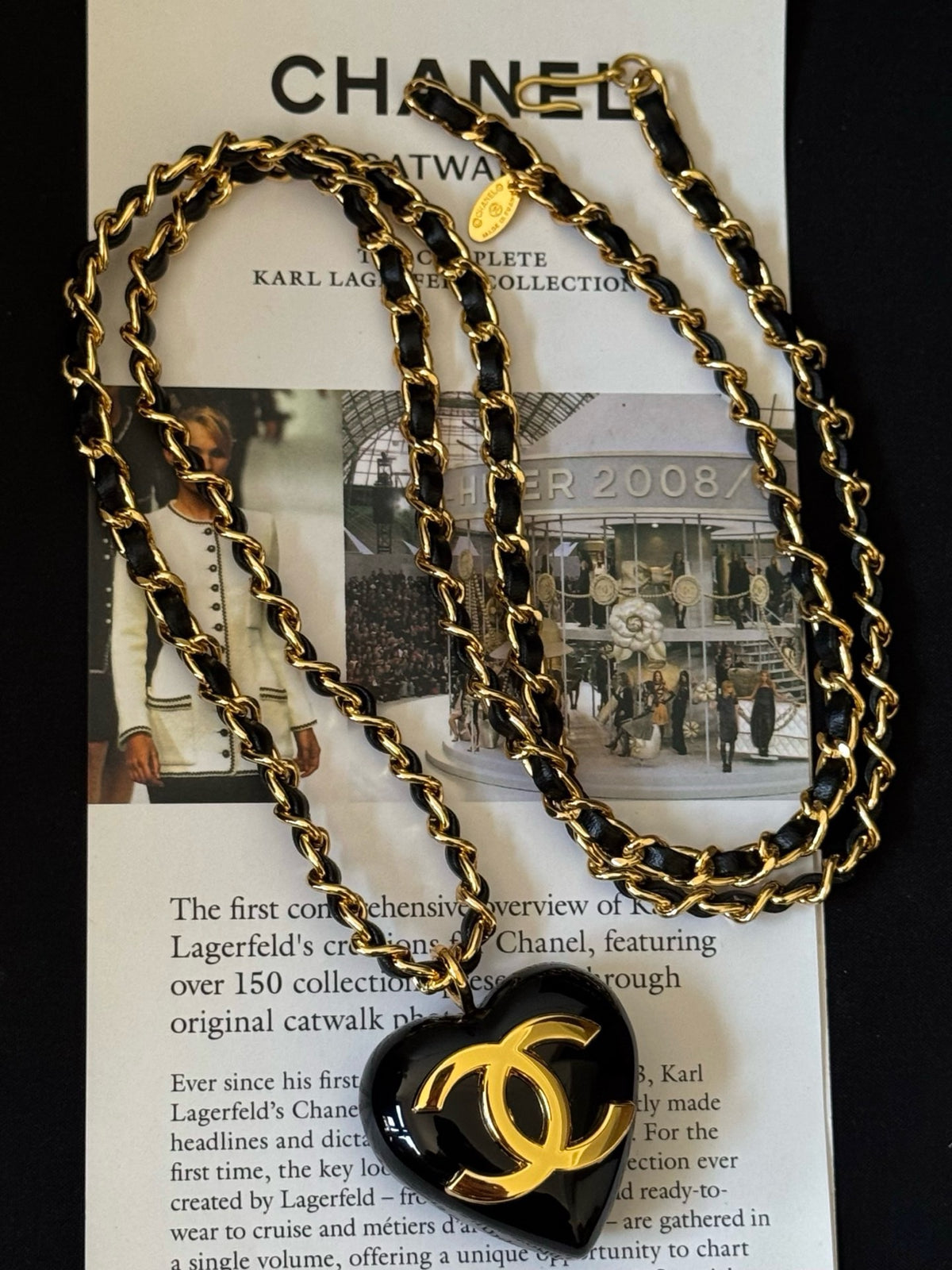 Chanel Woven Pendant Braided Chain Belt - album image 2