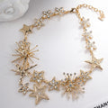 Chanel Gold-Tone Starburst Necklace - album image 1