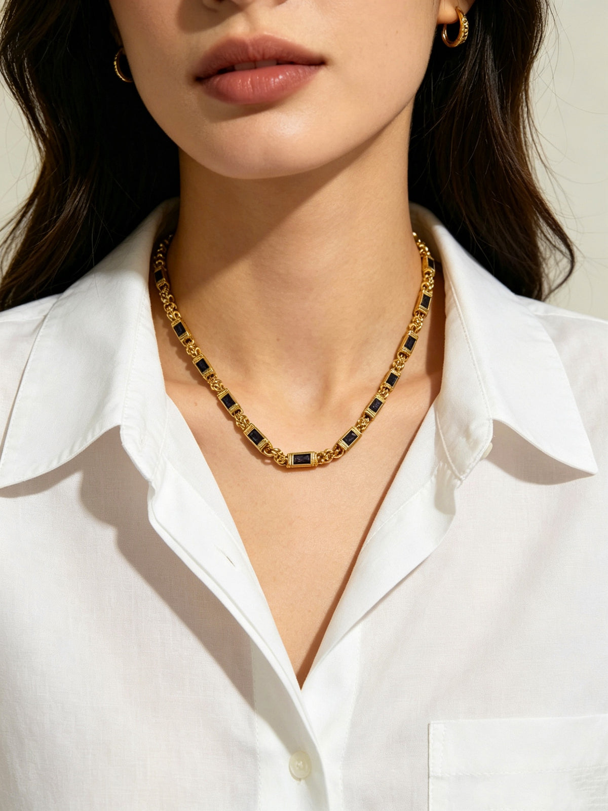 Chrome Hearts Cross Fleur-de-Lis Pendant Antiqued Necklace - album image 7