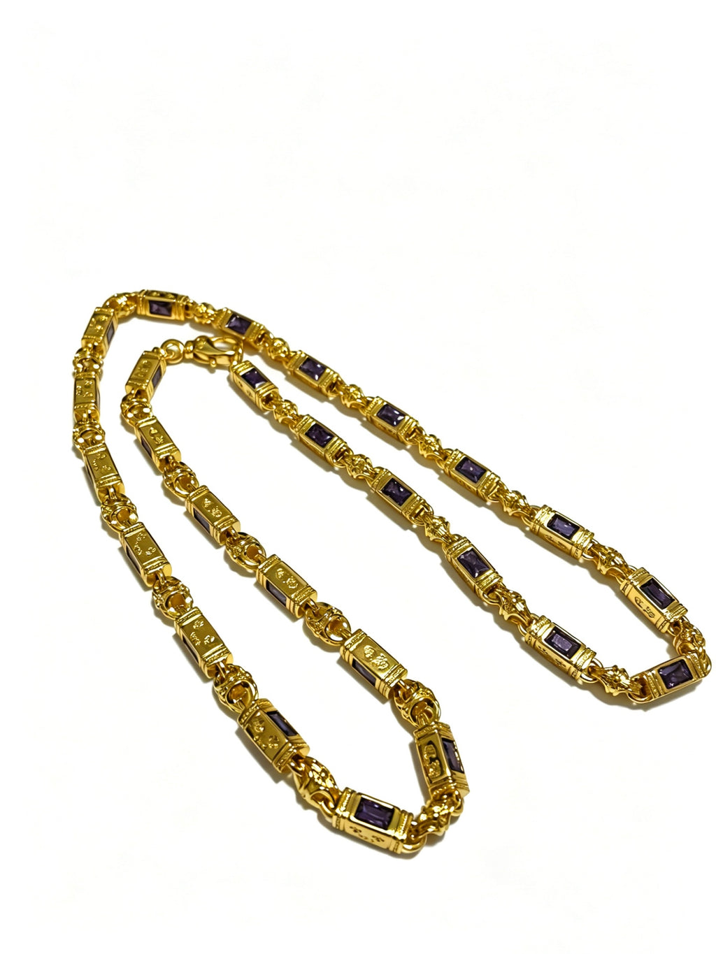 Chrome Hearts Cross Fleur-de-Lis Pendant Antiqued Necklace - album image 3
