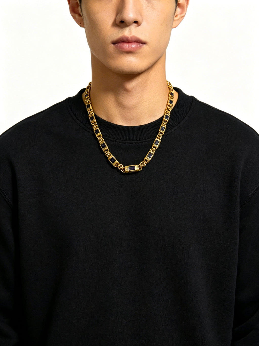 Chrome Hearts Cross Fleur-de-Lis Pendant Antiqued Necklace - album image 9