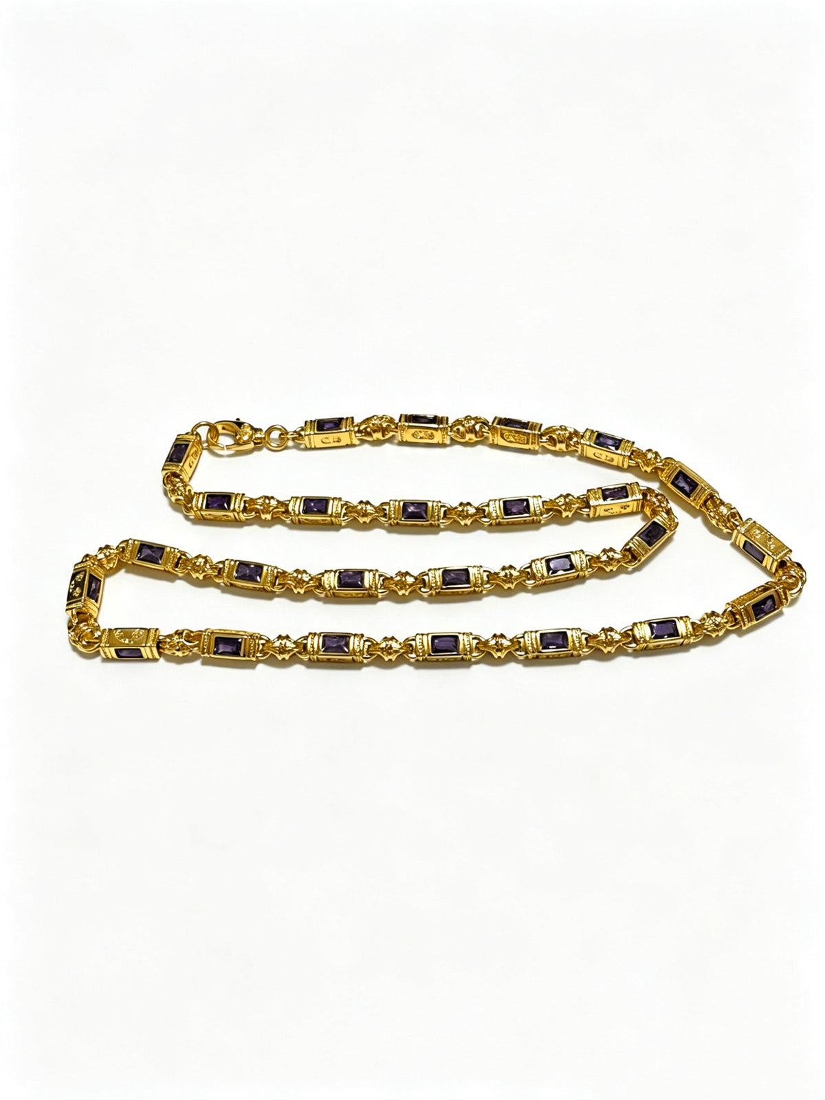 Chrome Hearts Cross Fleur-de-Lis Pendant Antiqued Necklace - album image 1