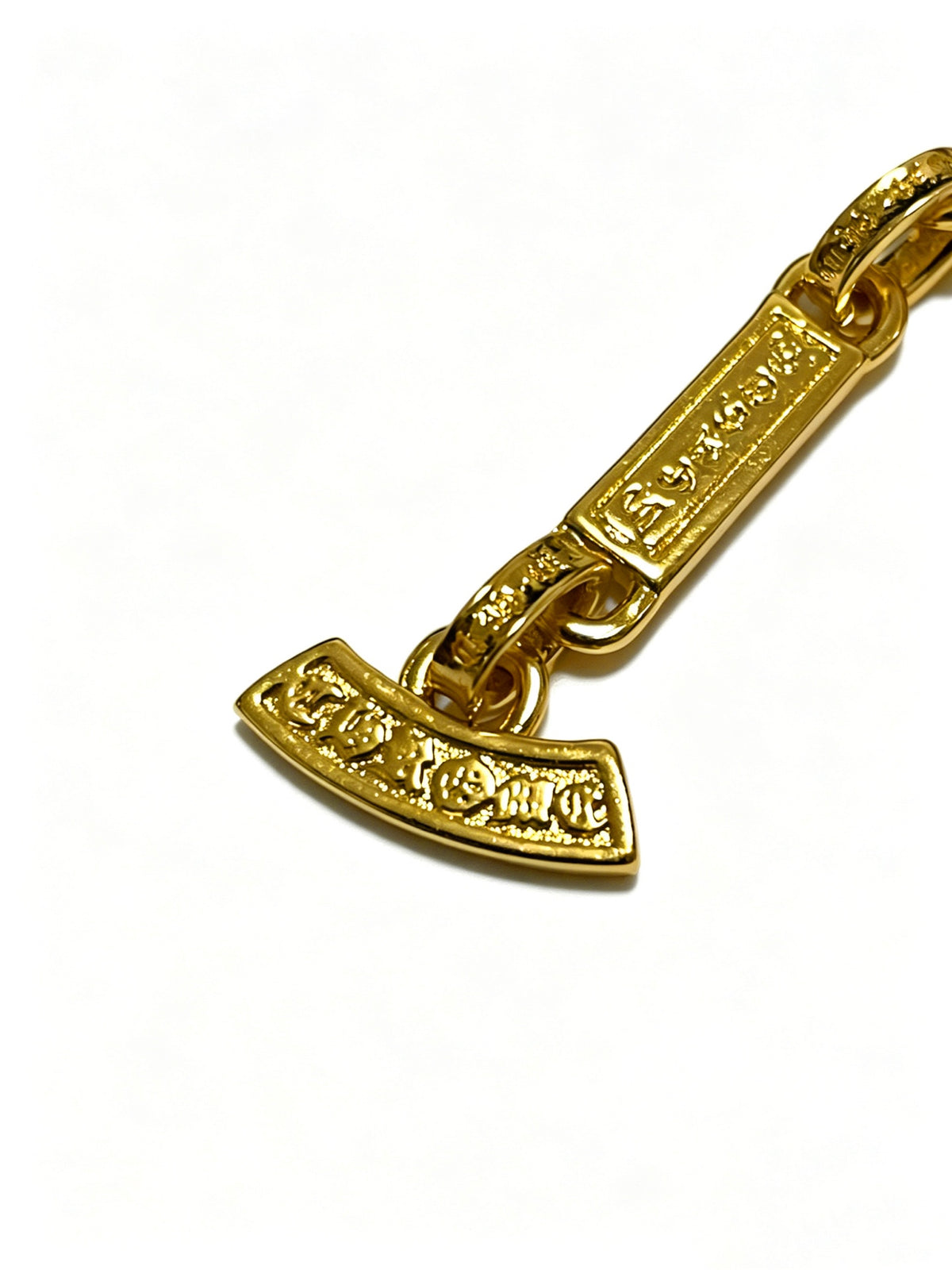 Chrome Hearts Gold-Tone Narrow Drop Necklace - album image 6