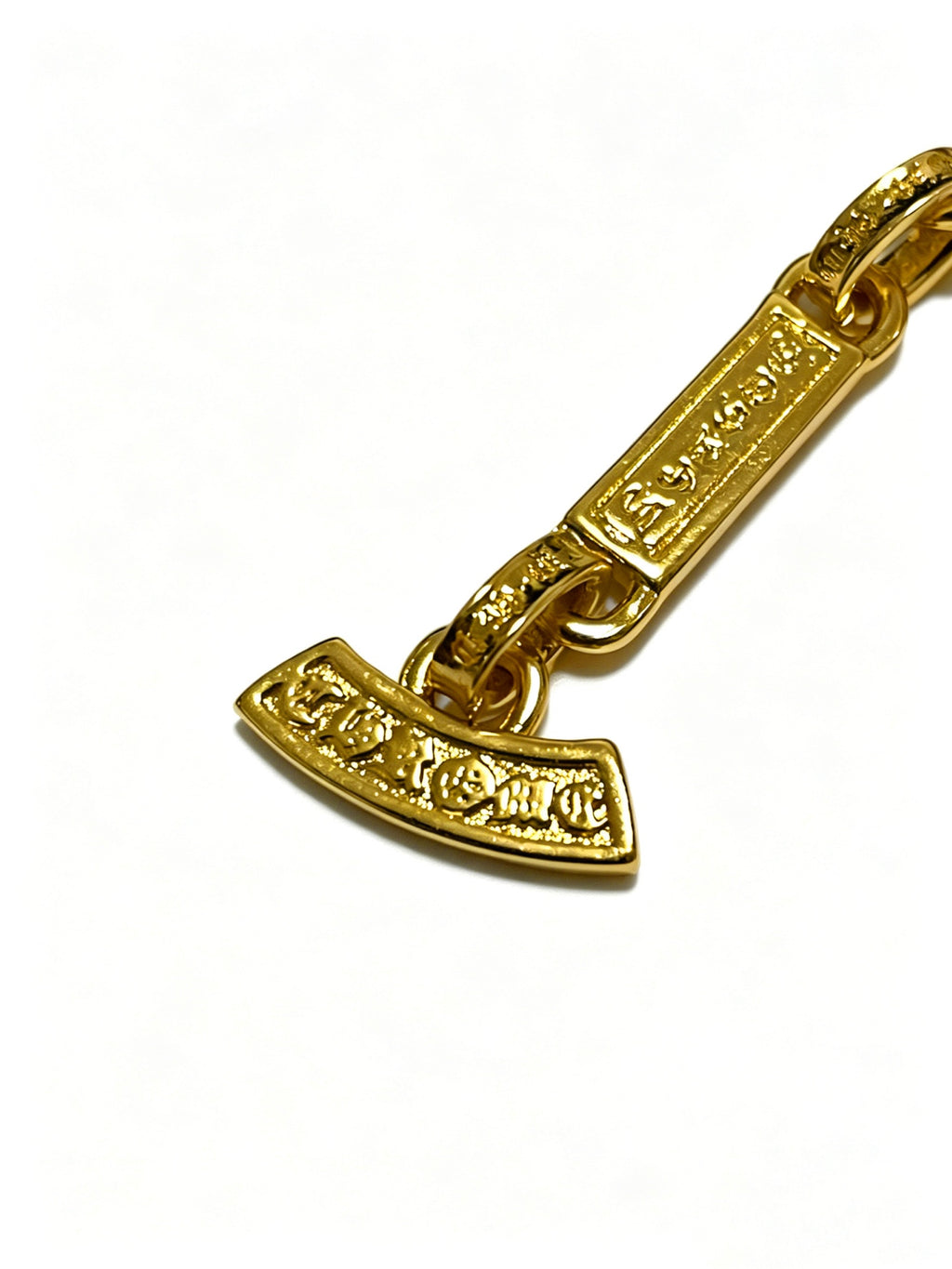Chrome Hearts Cross Fleur-de-Lis Pendant Antiqued Necklace - album image 6