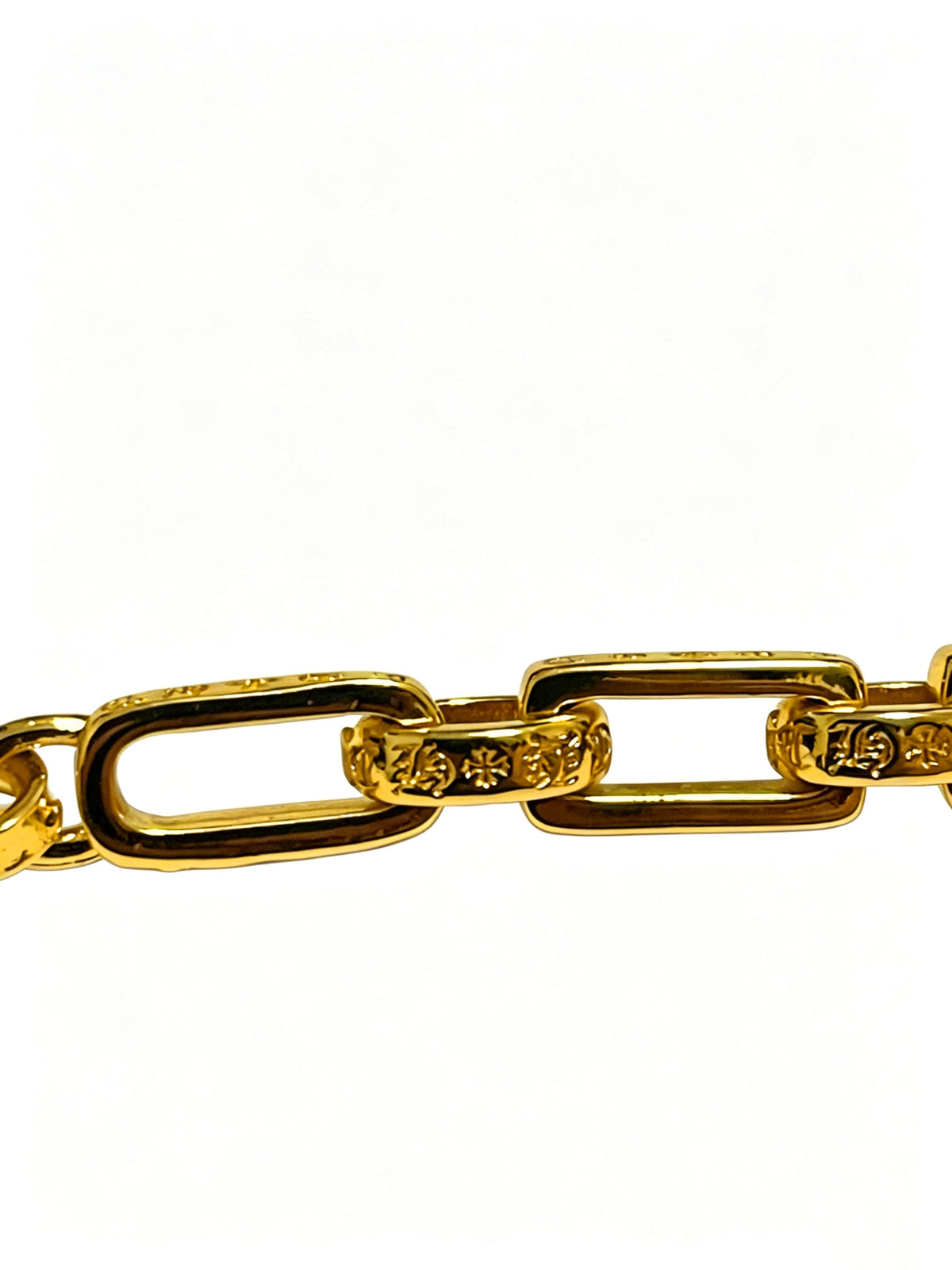Chrome Hearts Cross Fleur-de-Lis Pendant Antiqued Necklace - album image 4