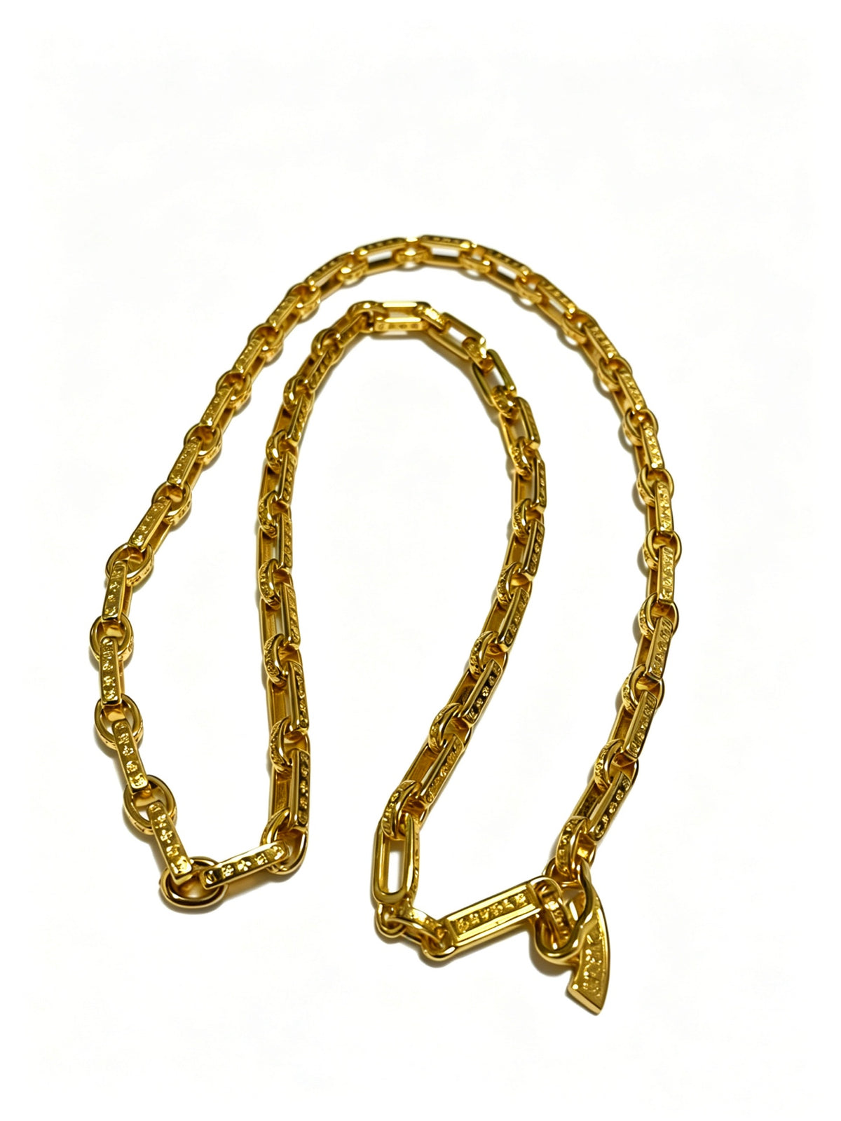 Chrome Hearts Cross Fleur-de-Lis Pendant Antiqued Necklace - album image 1