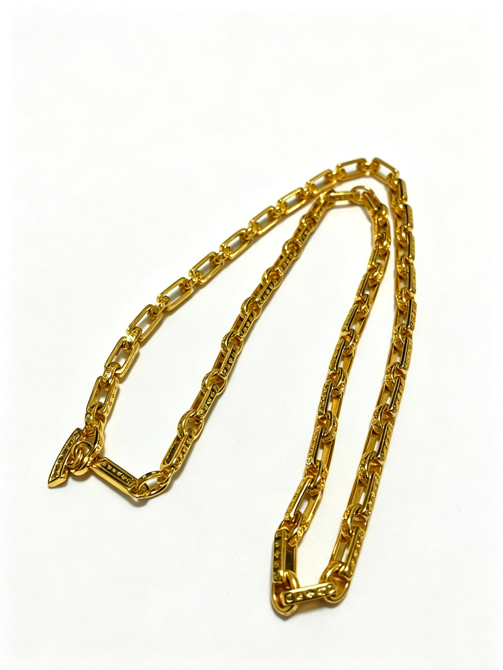 Chrome Hearts Gold-Tone Narrow Drop Necklace - album image 3