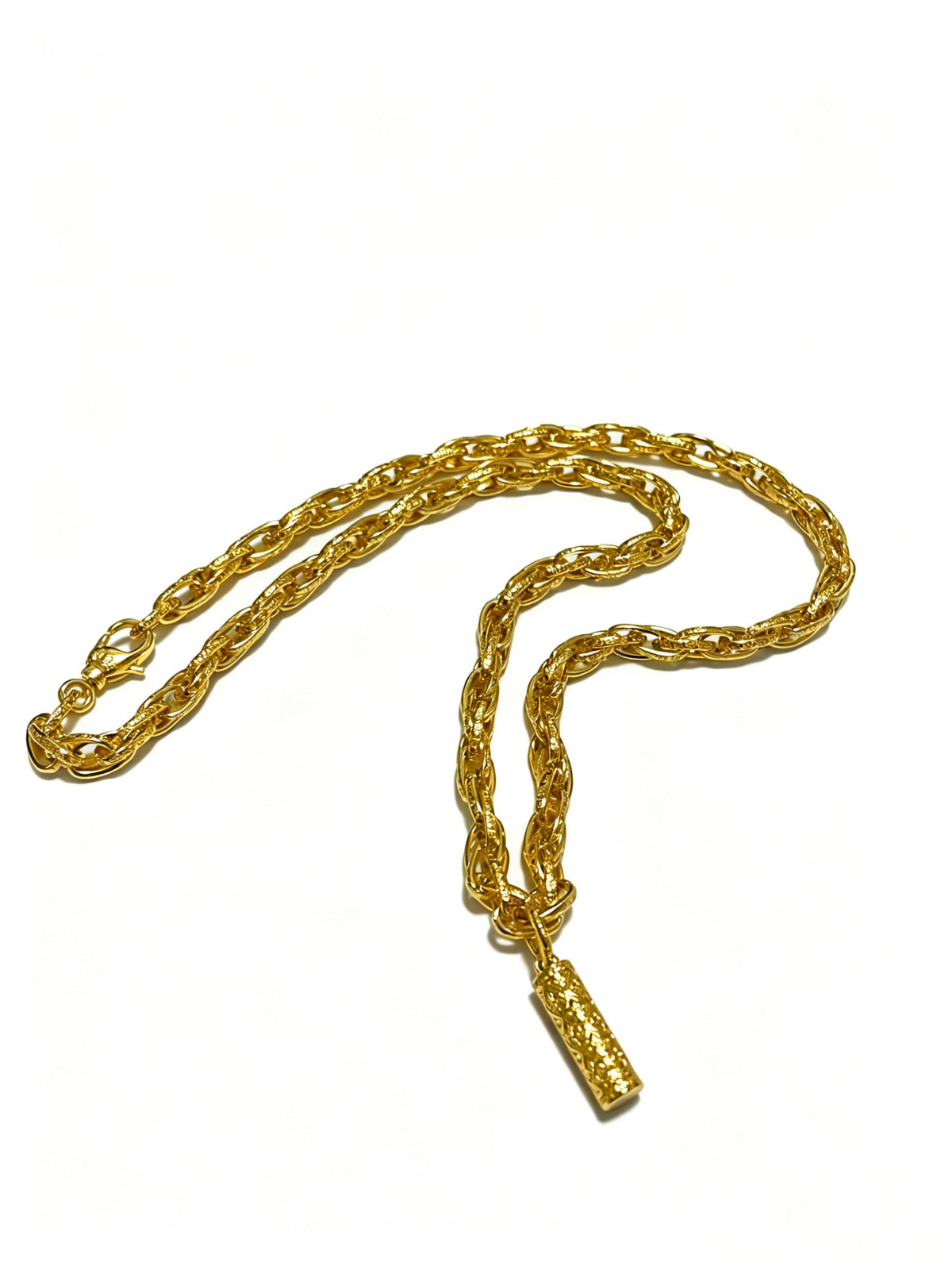 Chrome Hearts Cross Fleur-de-Lis Pendant Antiqued Necklace - album image 3