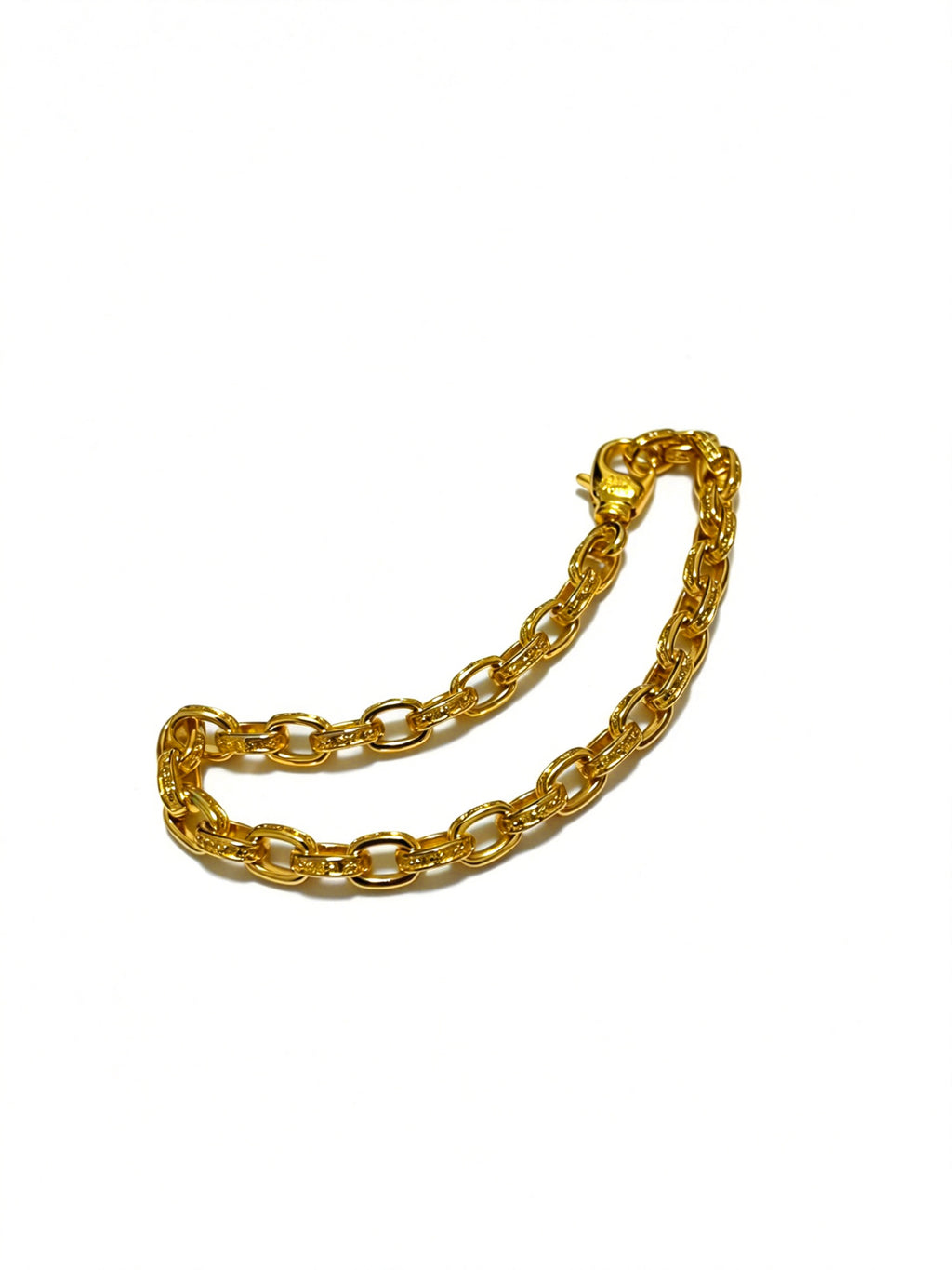 Chrome Hearts Gold-Tone Continuous Link Bracelet - album image 2
