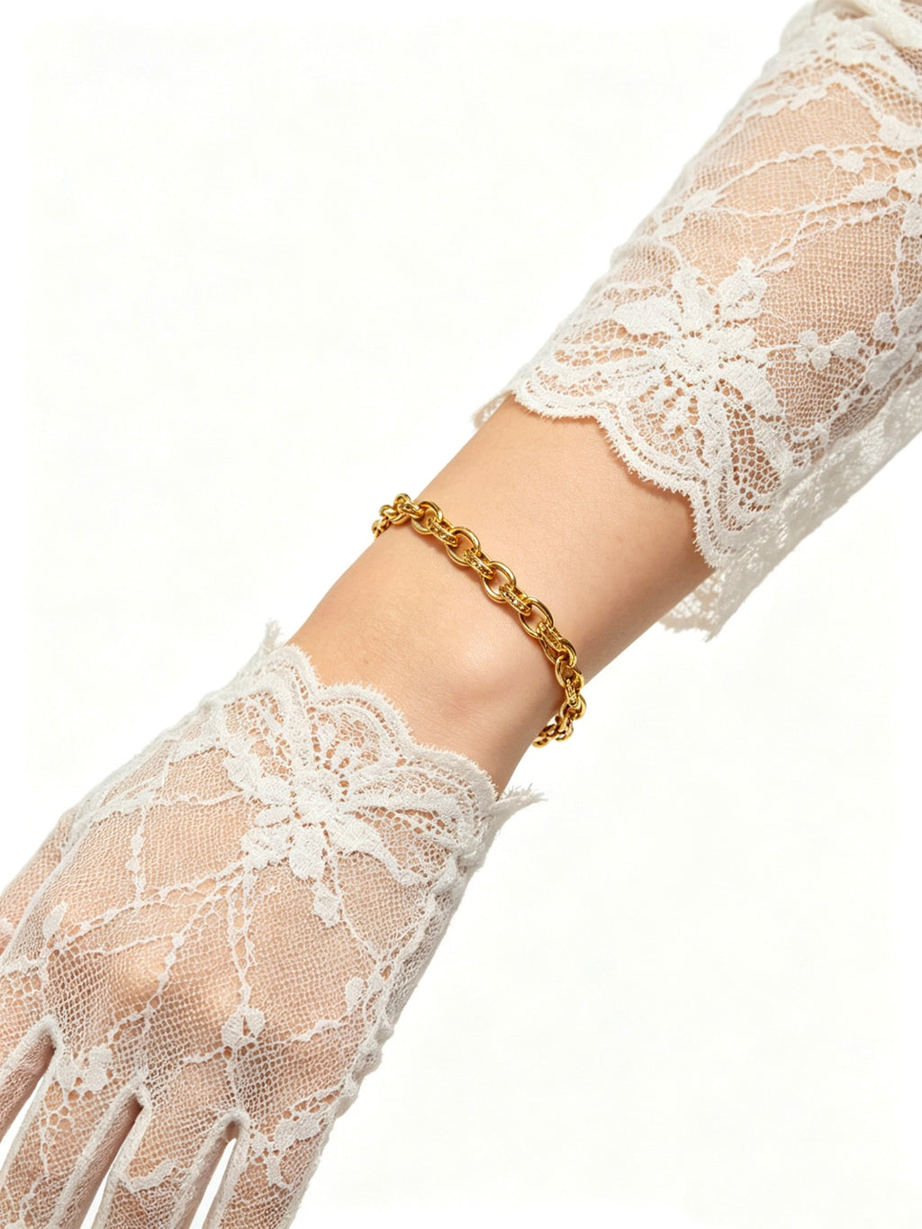 Chrome Hearts Cross Fleur-de-Lis Antiqued Polished Bracelet - album image 10