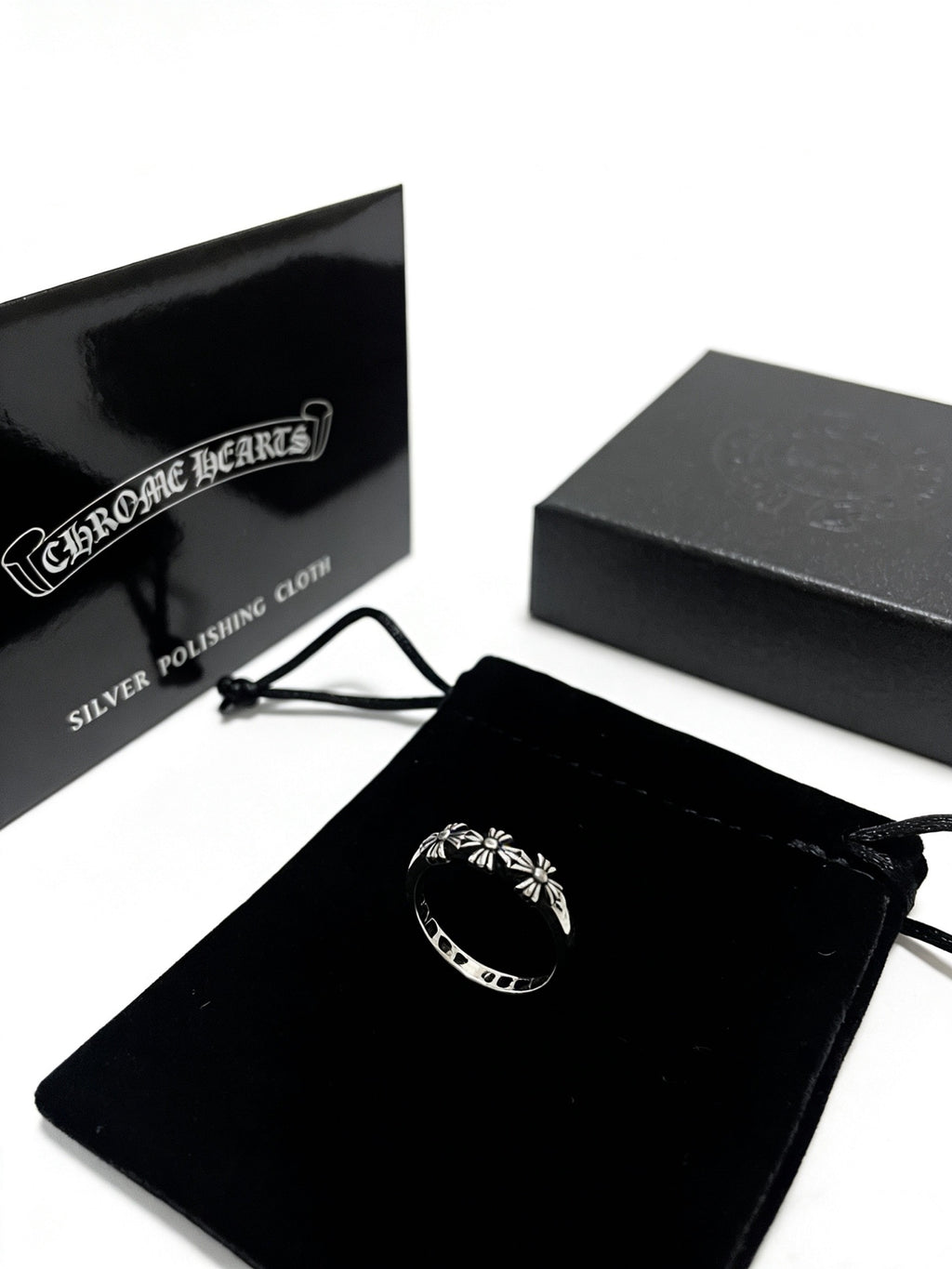 Chrome Hearts Petite Sculpted Band Ring - album image 7