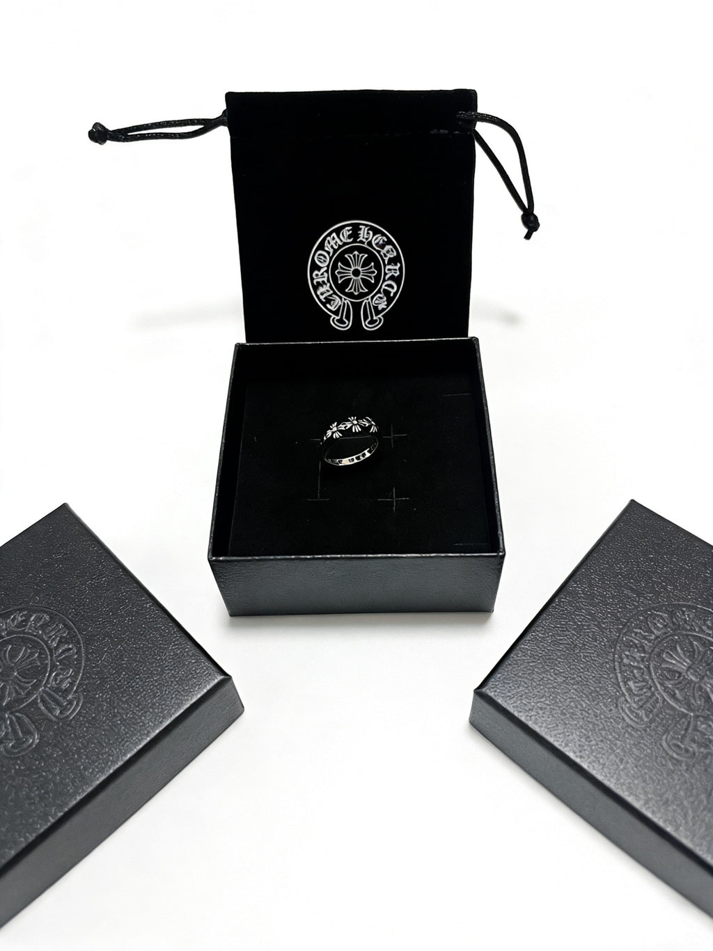 Chrome Hearts Petite Sculpted Band Ring - album image 6