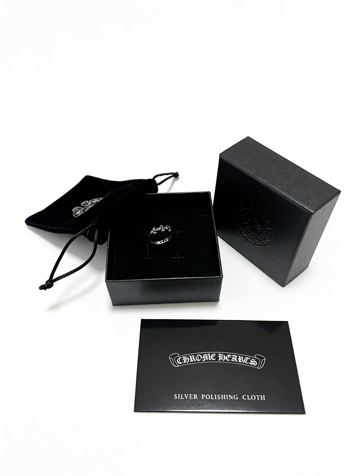 Chrome Hearts Petite Sculpted Band Ring - album image 5
