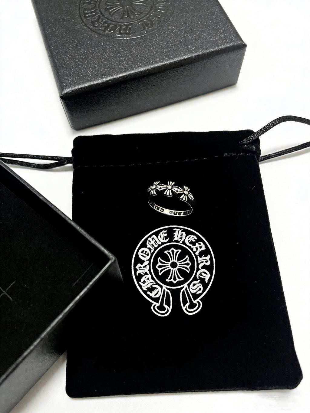 Chrome Hearts Petite Sculpted Band Ring - album image 3